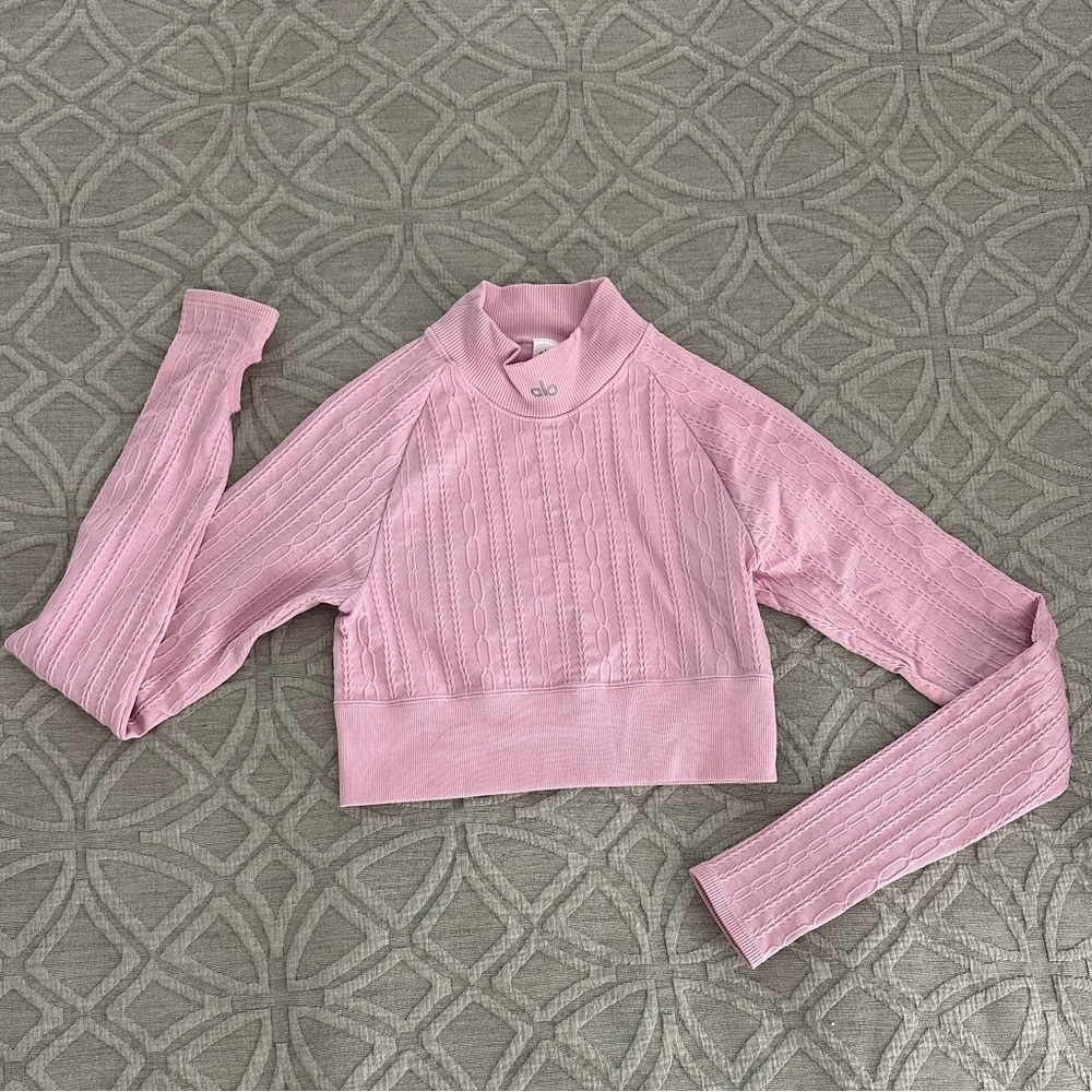 ALO long sleeve crop top